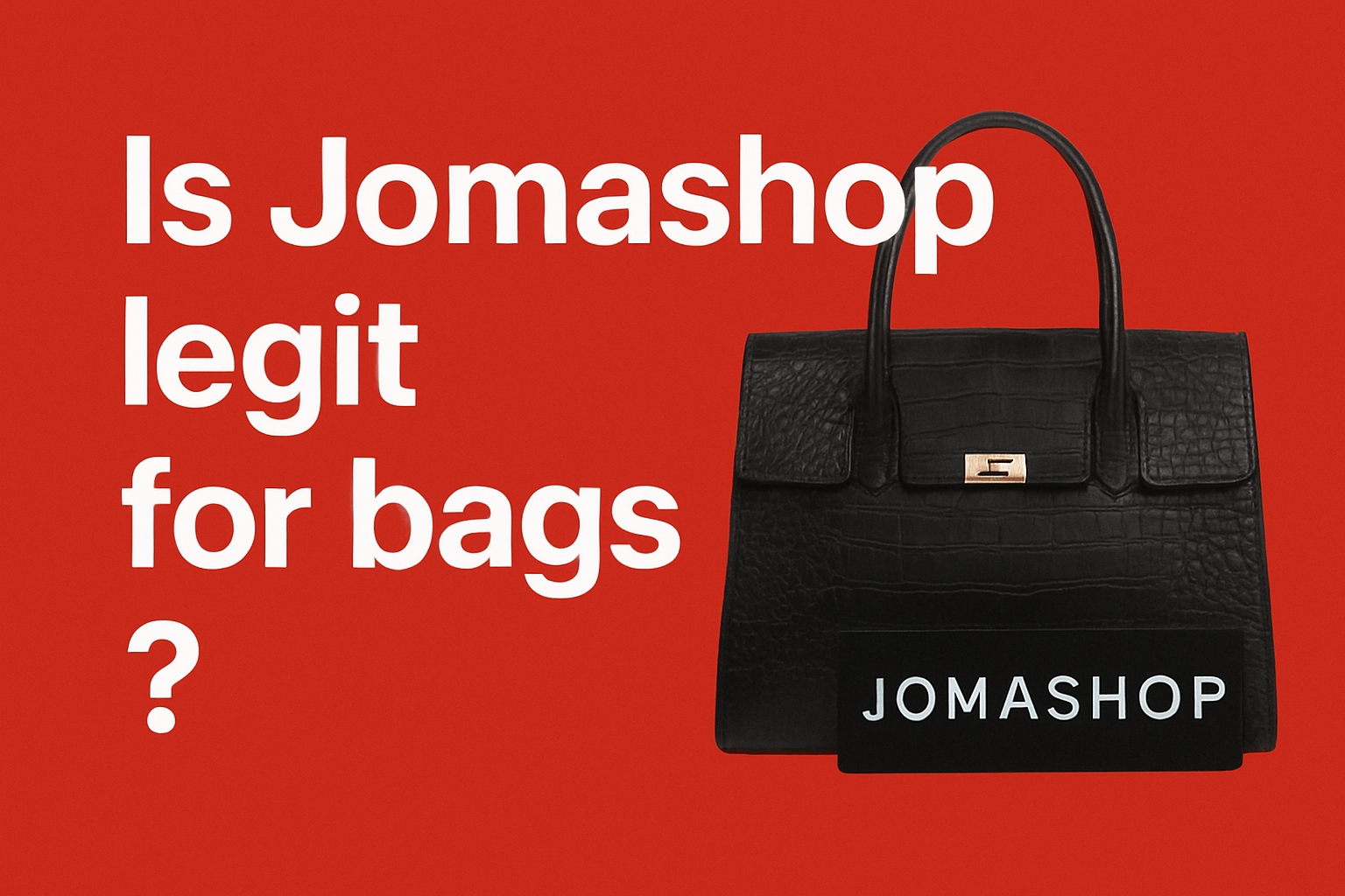 Is Jomashop Legit for Bags?